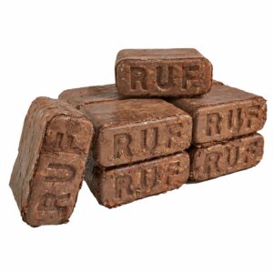 RUF Bark Briquettes (Long Burn – Bulk Supply Worldwide)